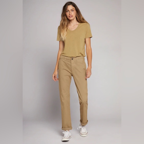 CURRENT/ELLIOTT THE CAPTAIN IN KHAKI PANTS size 27 - Picture 1 of 7